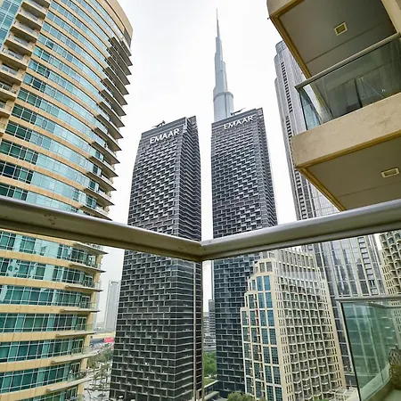 1Br With Burj Khalifa View - Loft Central Dubai Esterno foto